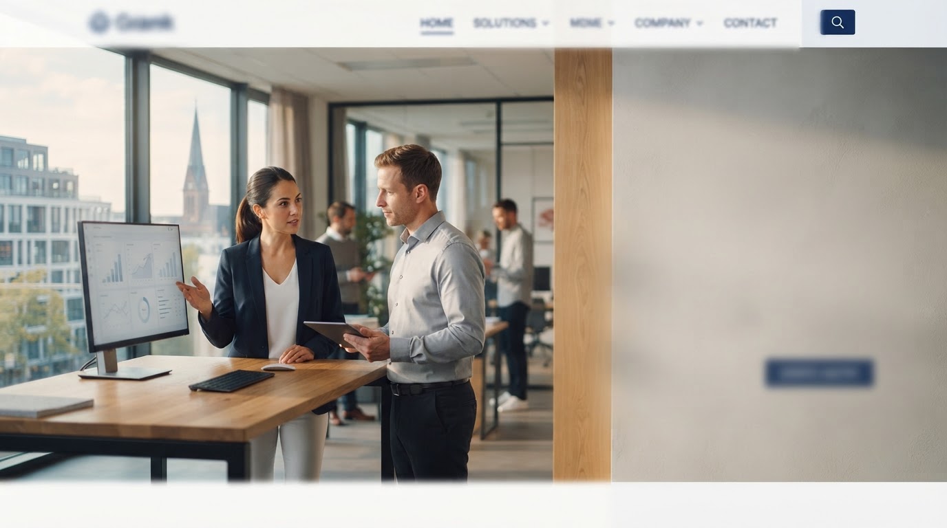 Green Bitdex data analysts reviewing real-time decision intelligence dashboards